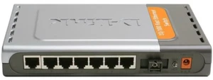 D-Link Switch 8 Port 7X 10/100 + 1X BASE-FX SC 20KM FIBER DES-1008FR-PRO 3 Years - Picture 1 of 2