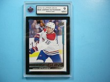 2018/19 UPPER DECK YOUNG GUNS CARD #249 JESPERI KOTKANIEMI ROOKIE RC KSA 9 AG