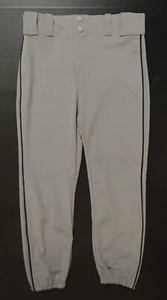 AllStar Sports Baseball Pants Youth Large Gray w/ Black Trim BSP5Y New w/o Tags - Picture 1 of 8