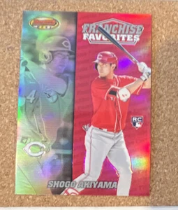 2020 Bowmans Best Shogo Akiyama Franchise Favorites Refractor RC Reds - Picture 1 of 2