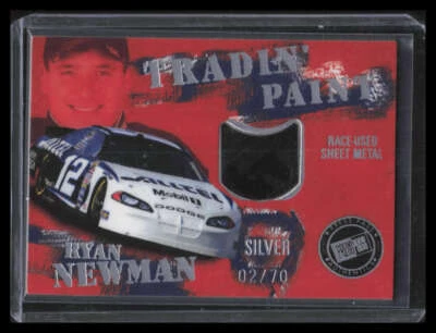 2004 VIP Tradin' Paint Silver tpd5 Ryan Newman Sheet Metal 2/70 - Image 1 of 2