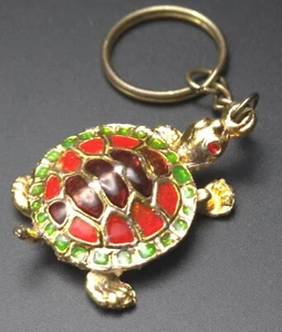 Llavero de recuerdo vintage BANGOK TAILANDIA Llavero TORTUGA Antigua Porte-Clé TORTUA - Imagen 1 de 9