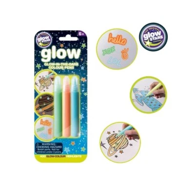 ORGINAL GLOW STARS COMPANY Glow Stars Co. Glow in the Dark Paint Pens UV Reactive Paint Markers Kids Pens
