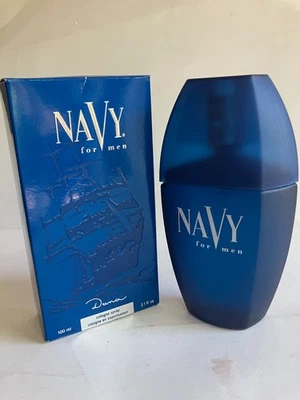 Dana NAVY 3,1 oz spray de colônia masculino, 100% AUTÊNTICO, VINTAGE. Novo na caixa - Imagem 1 de 2