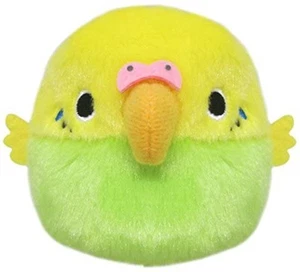 San-ei 092113 Tori-dango Plush Doll Sekisei Inko Shell Parakeet Green F/S wTrack - Picture 1 of 6