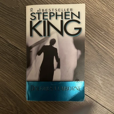 Stephen King Dolores Claiborne Paperback First Edition Autographed  - Image 1 of 4
