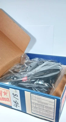 Новый винтажный новый из старых запасов Tony Lama из черной кожи воловья кожа ковбойские сапоги размер 5,5 B стиль 7501 - Изображение 1 из 4