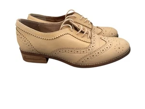 KG Kurt Geiger Tan Leather Brogues Size 37 - Picture 1 of 8