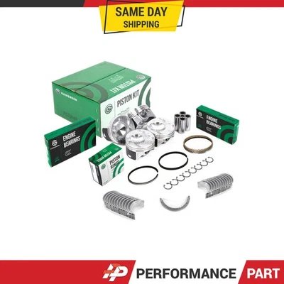 Pistons Main Rod Bearings for 02-06 Honda Civic Acura RSX 2.0L K20A3 - Image 1 of 4