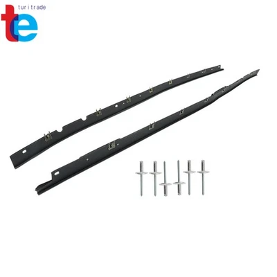 Moldings Window Sweep Weatherstrips Belt Outer For Chevrolet Corvette 1984-1996 Foto 1 de 4