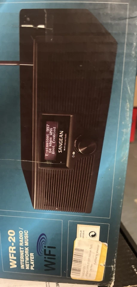 SANGEAN WFR-20 {密封} 2006 年互联网无线电 WiFi 网络/流音频设备 — 第 1/4 张图片