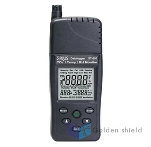 TENMARS ST-501 CO2 y monitor de temperatura y recursos humanos probador registro de datos USB 50000 ✦RECOR - Imagen 1 de 1
