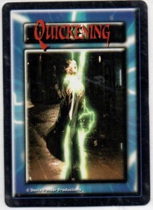 1st Edition Highlander TCG CCG Quickening Card  Discard Defense - Picture 1 of 2