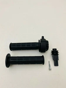 Steuerung Gas Komplett Handgriffe TOMMASELLI Daytona Schwarz Neu Original - Picture 1 of 6