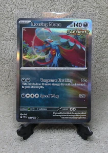 2025 Pokémon TCG Prismatic Evolutions ROARING MOON Holo Rare English Card 65/131 - Picture 1 of 2