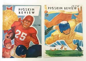 1953-54--USC--LOT 2 FOOTBALL PROGRAMS v. INDIANA & PITTSBURGH--XLNT - Picture 1 of 2