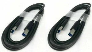 Menge 2 Dell PN81N $ HA1 USB 3.0 Kabel 6 Fuß - Bild 1 von 3