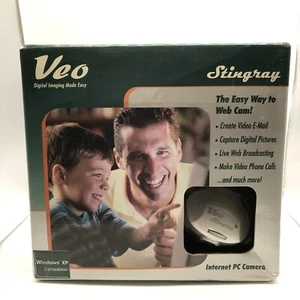 Nuova Veo Stingray Webcam Internet PC Camera V110000 sigillata perfetta starter kit - Foto 1 di 7