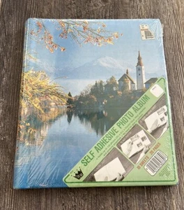 Vintage Sealed Photo Album 20 Pages Self Adhesive Fall Scene - Picture 1 of 6