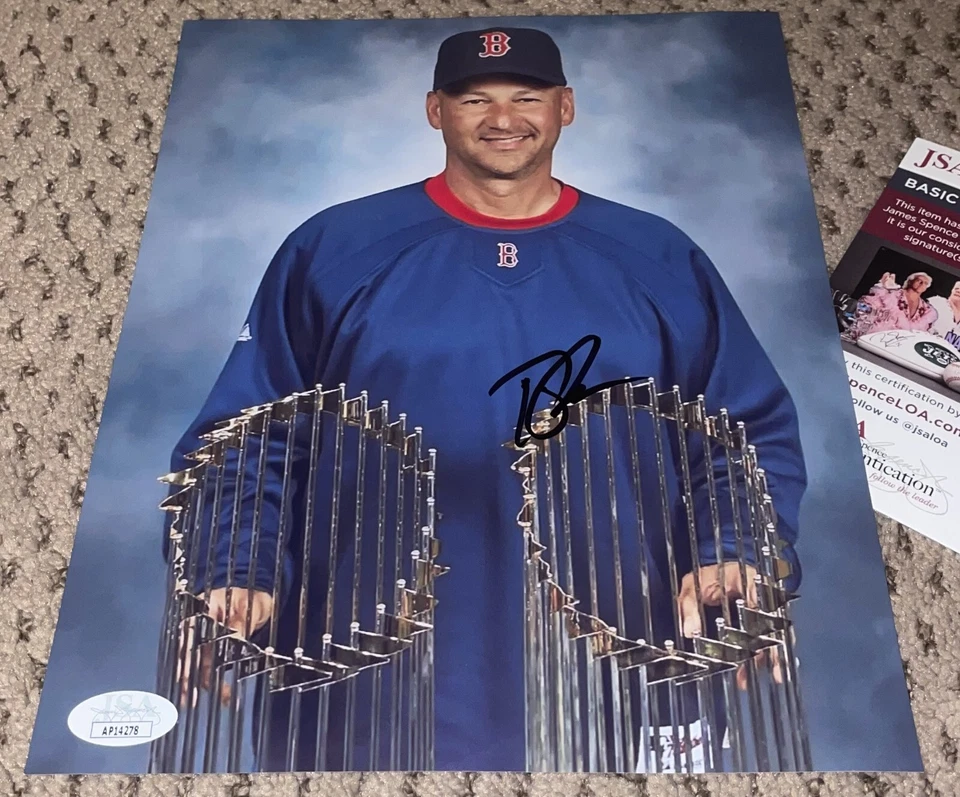 TERRY FRANCONA SIGNED 8X10 PHOTO AUTOGRAPH RED SOX BASEBALL JSA BOSTON AUTO TITO - Image 1 of 1