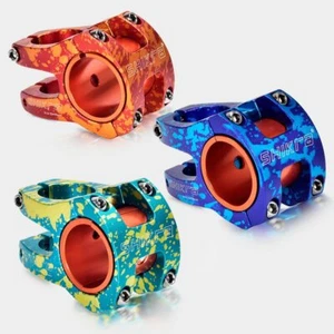 Bicycle 0 Degree 31.8/35*50mm Short Handlebar Risers Phantom Colour Xc/am - Picture 1 of 15