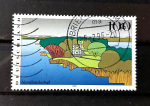 🇩🇪 Bund 1995 Mi1808 👍Havellandschaft Pfaueninsel Briefmarke Stamp Timbre used
