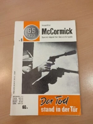 Inspector McCormick Heft 9 Der Tod Stand In Der Tür Top Erhalten Selten - Bild 1 von 4