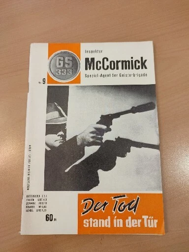 Inspector McCormick Heft 9 Der Tod Stand In Der Tür Top Erhalten Selten - Bild 1 von 4