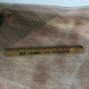 Ike Lamke prosecutor judge court ruler advertisement Missouri MO garden stick - Picture 1 of 7