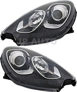 For 2015-2018 Porshe Macan Headlight Halogen Set Driver and Passenger Side - Picture 1 of 6