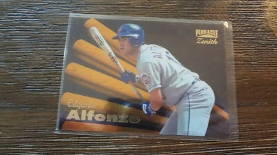 1996 PINNACLE  ZENITH # 65 EDGARDO ALFONZO   BASEBALL CARD - Image 1 of 2