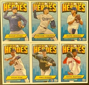 2024 Topps Japan Edition - Strike Zone Heroes - You Pick Complete Your Set - Picture 1 of 1