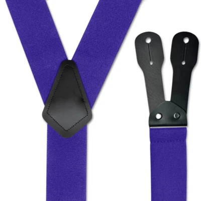 Tirantes Hombre - 2" Ancho Calidad Estilo Y con Orejas de Cuero Industrial + Parche Foto 1 de 4