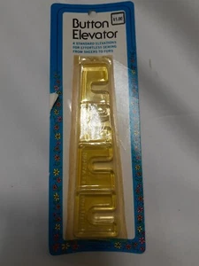 Button Elevator for Effortless Sewing W. H. Collins Inc. Vintage, Sheer TO FUR - Picture 1 of 2