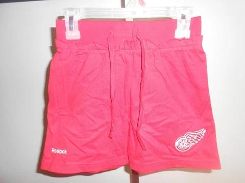 New-Mended Detroit Red Wings Kid's Size M(5/6) Medium Shorts by Reebok Cover