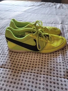 Scarpe Nike Uomo 10.5 Verde Neon Davinho Indoor Calcio Stringate Sneakers Basse - Foto 1 di 9