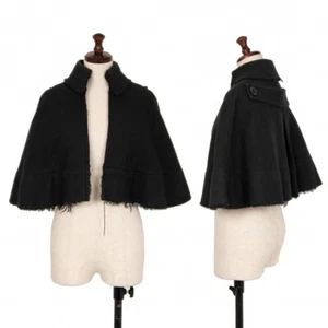 Yohji Yamamoto FEMME Blended Wool Cut Off Cape Jacket Size 1(K-121959) - Picture 1 of 12
