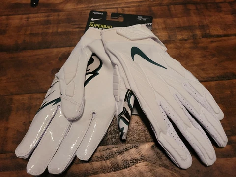 Nike Team Football Gloves Philadelphia Eagles Men's XXL MAGNIGRIP Superbowl Cover