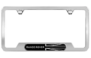 OEM Range Rover Land Rover STAINLESS STEEL License Frame Union Jack LRN61630 - Picture 1 of 1