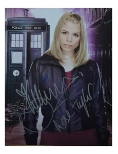 8x10" Doctor Who Rose Tyler Print Signed By Billie Piper Authentic with COA - Picture 1 of 3