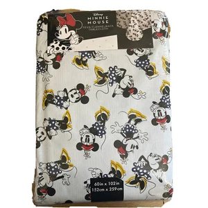 Disney Minnie Mouse PEVA Flanellrücken Indoor/Outdoor Tischdecke 60" x 102" länglich - Bild 1 von 7