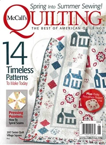 Love of Quilting Americans Favorite Quilting Magazine May June 2017 Issue - Picture 1 of 1
