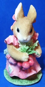 Enesco 1996 My Blushing Bunnies P Hillman Figurine "Friendship Harvests Many..." - Picture 1 of 8