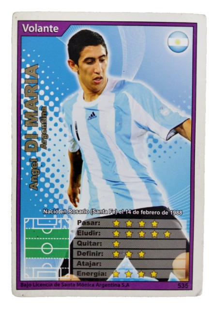 Lionel Messi #352 Panini Futebol 2010/11 Craques do Mundo - Argentina