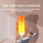 Usb Night Light Energy-saving Decorative Usb Tea Lights Flickering Bright Flame