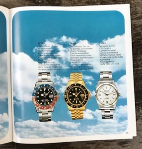 ROLEX 1977 Catalogue Daytona Panda 6263 6265 16750 16758 1019 1016 1655 OEM / - Picture 1 of 12