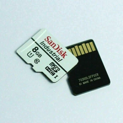 Micro SD Sandisk Industrial 8GB classe 10 - basse e alte temperature industriali - Immagine 1 di 3