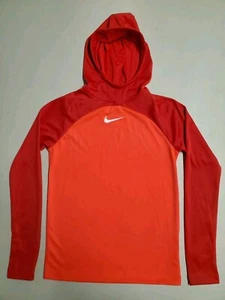 Nike Youth Boys DriFIT Academy Soccer Pullover Hoodie Size S NWT  Red DH9281-635 - Picture 1 of 11