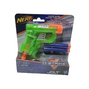 NERF N-Strike Elite Jolt Blaster (verde) verde nuovo e sigillato, nuovo con scatola - Foto 1 di 5