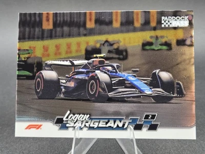 Logan Sargeant Car 2024 Topps Paddock Pass Formula 1 #50 Chrome - Image 1 of 2